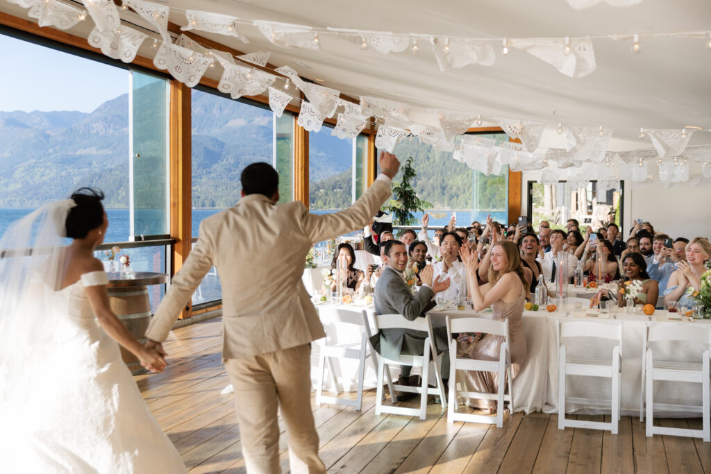 The lodge on harrison lake wedding photographer
