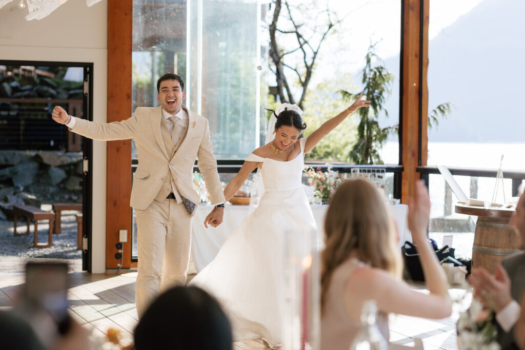 The lodge on harrison lake wedding photographer