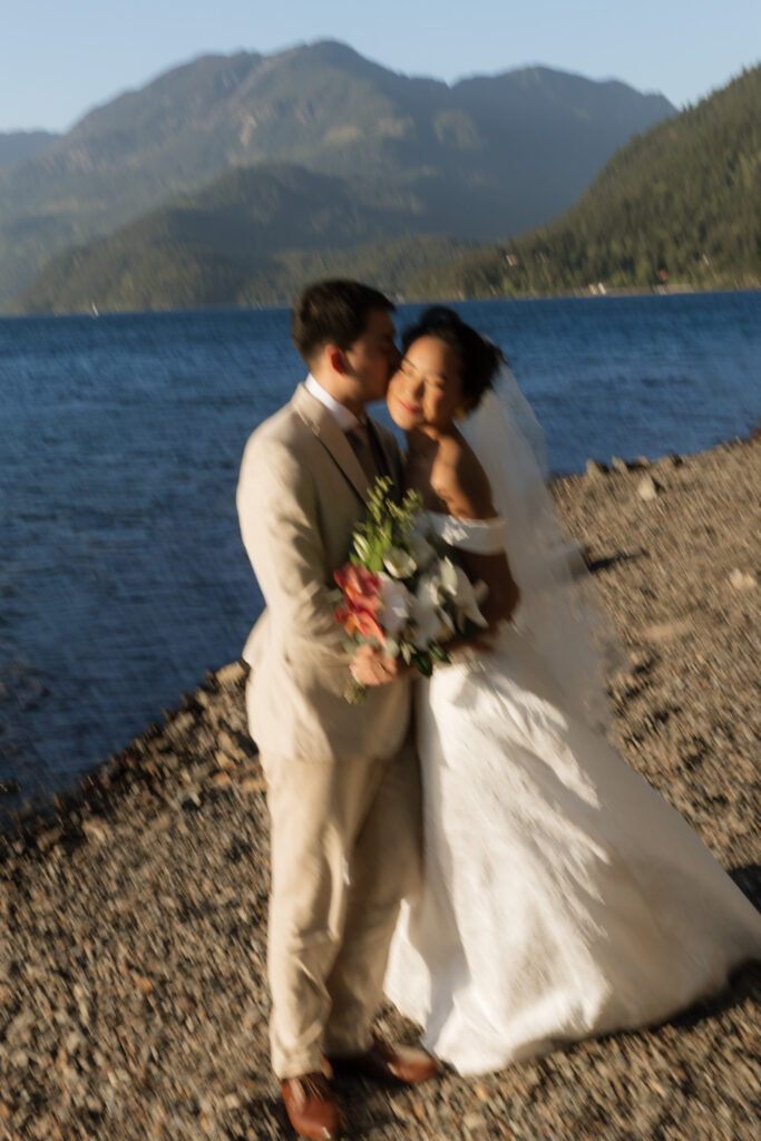 The lodge on harrison lake wedding photographer