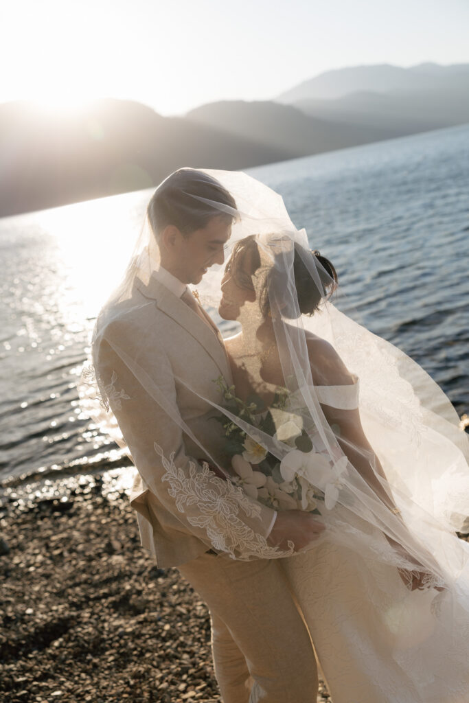 The lodge on harrison lake wedding photographer