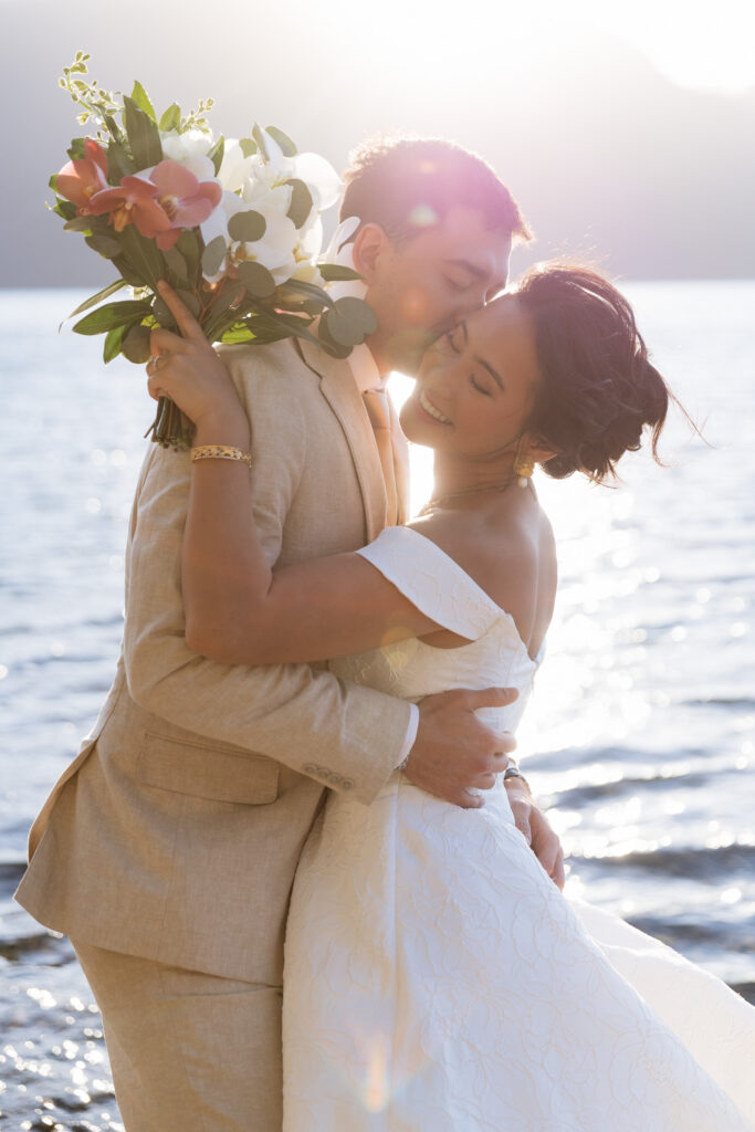The lodge on harrison lake wedding photographer