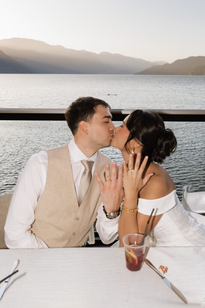 The lodge on harrison lake wedding photographer