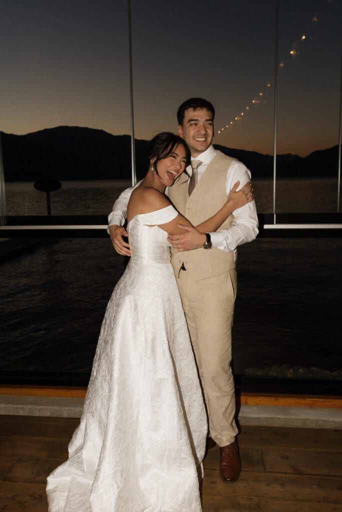 The lodge on harrison lake wedding photographer