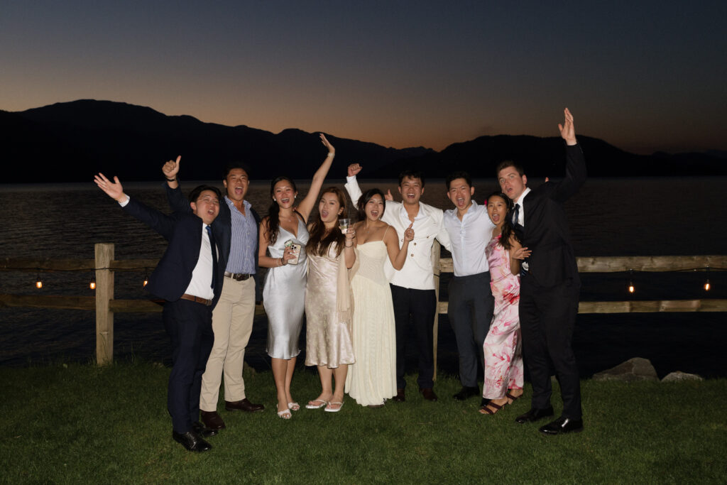 The lodge on harrison lake wedding photographer