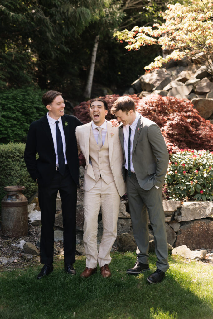 The lodge on harrison lake wedding photographer