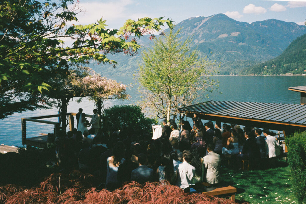 The lodge on harrison lake wedding photographer