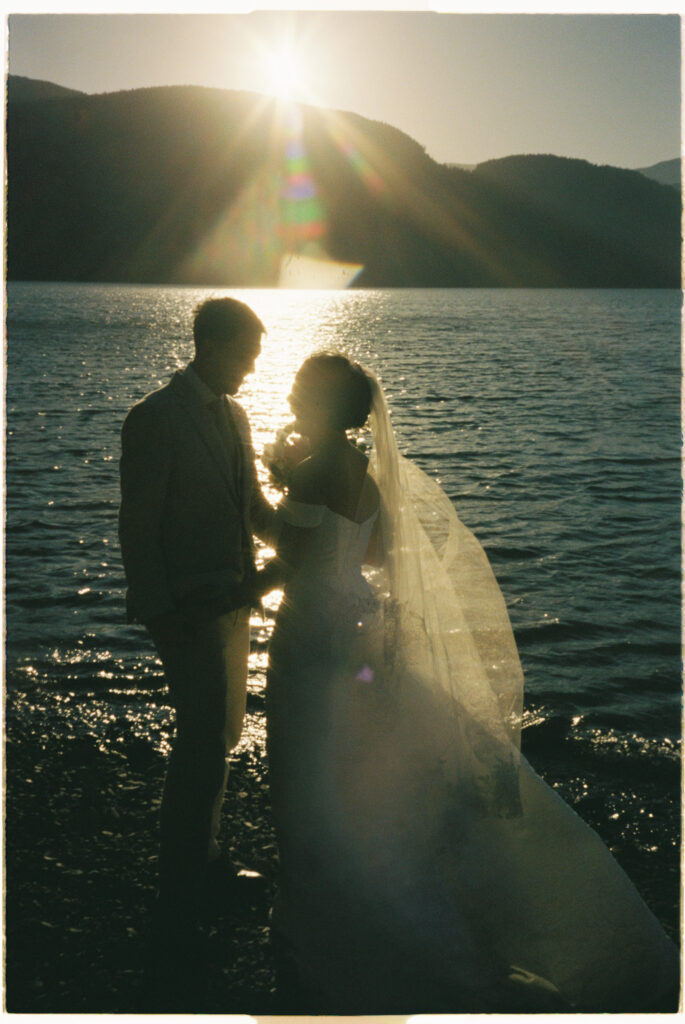 The lodge on harrison lake wedding photographer