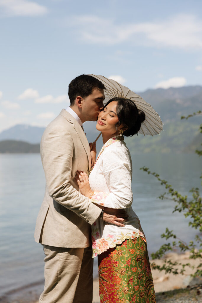 The lodge on harrison lake wedding photographer