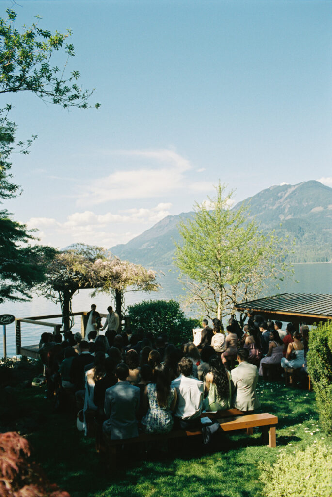 The lodge on harrison lake wedding photographer